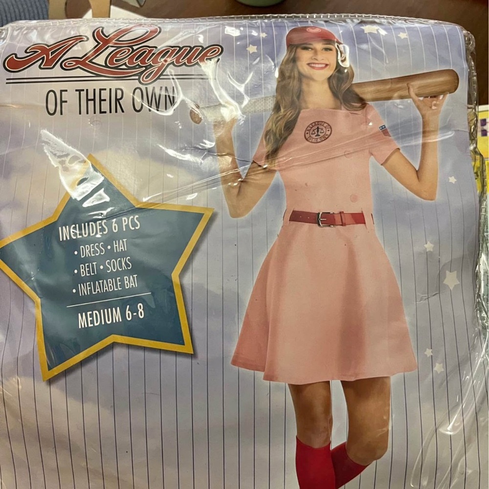 A League of Their Own Women’s Costume Size M